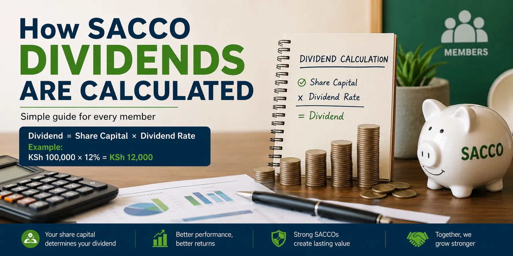 How Dividends Are Calculated in a SACCO : A Simple Guide for Every Member