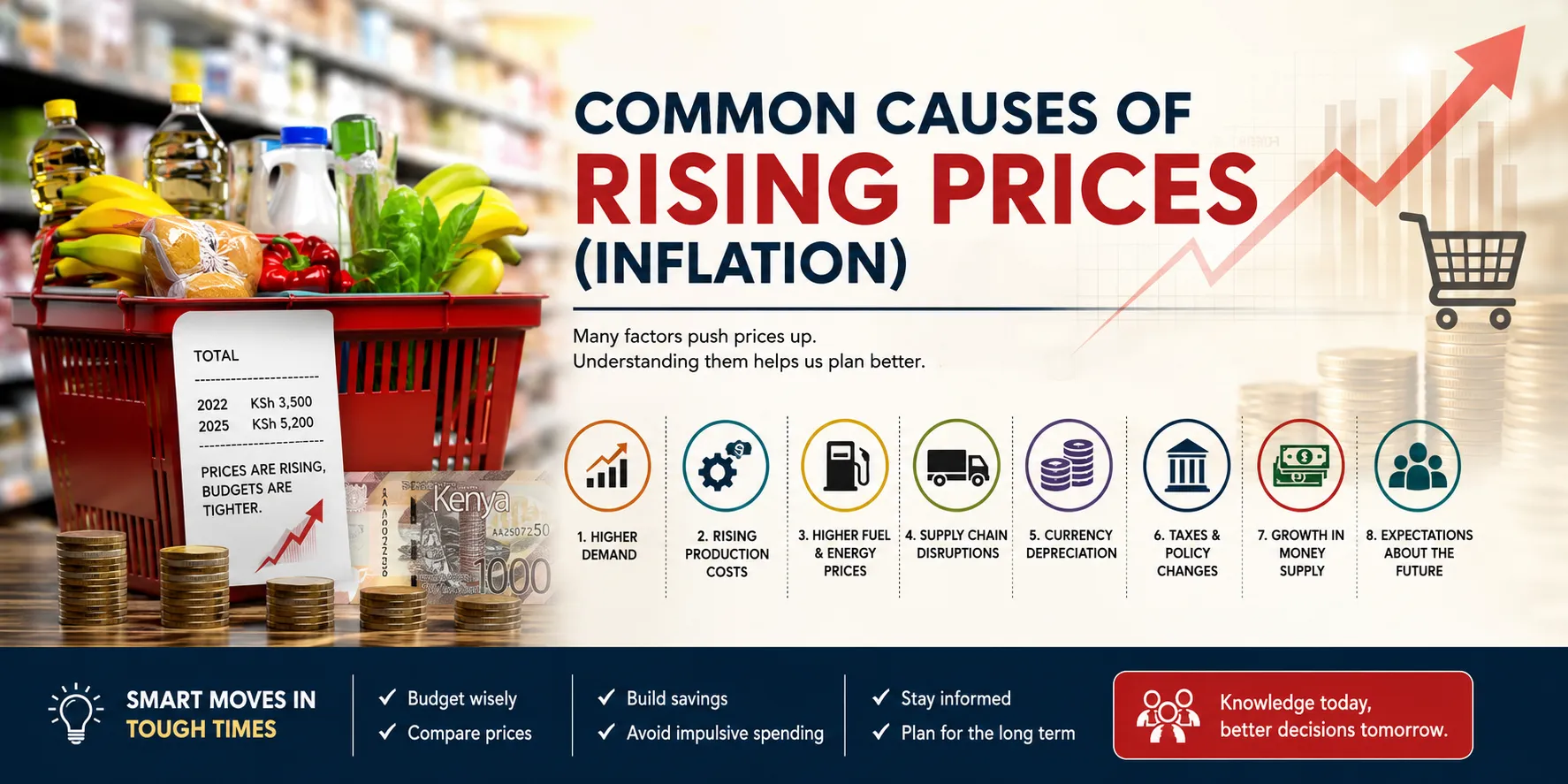 Common Causes of Rising Prices (Inflation)