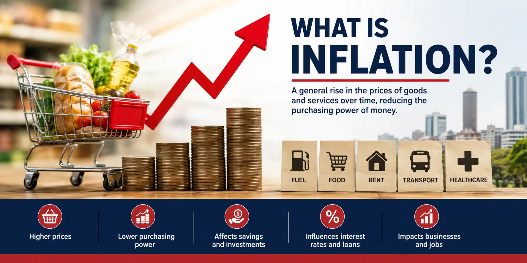 How Inflation Affects Your Daily Budget: Why Your Money Doesn't Go as Far as It Used To