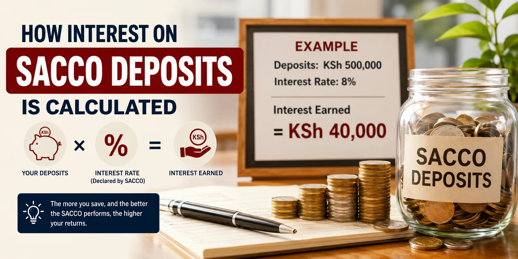 How Interest on Deposits Is Calculated in a SACCO
