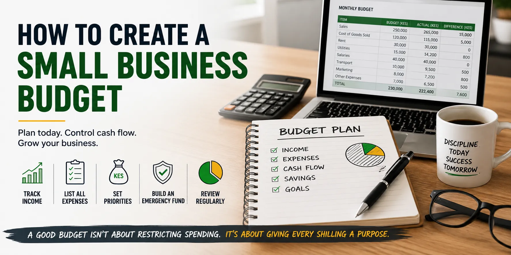 How to Create a Small Business Budget That Actually Works