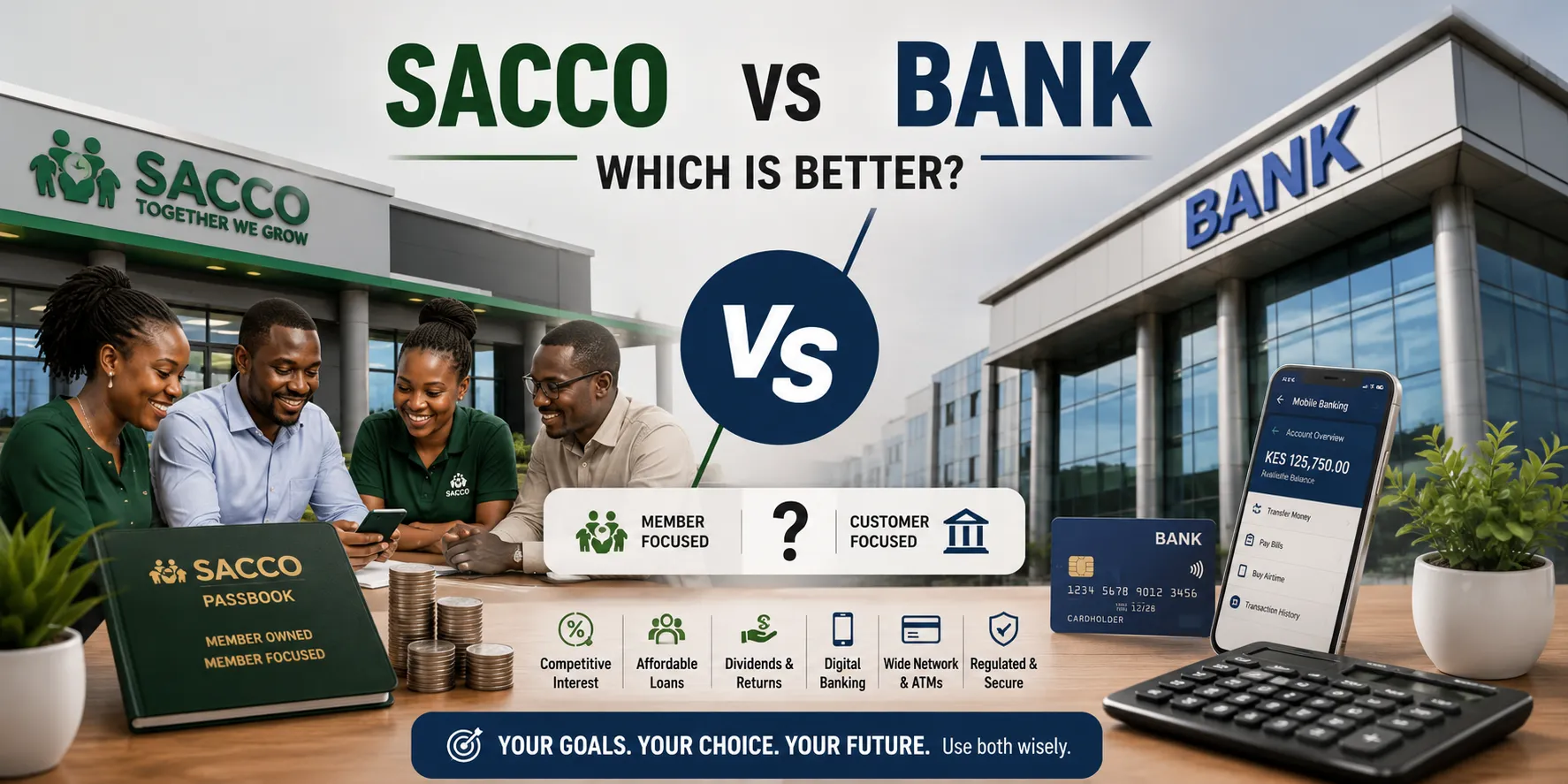 SACCO vs Bank: Which Is Better for Your Money?